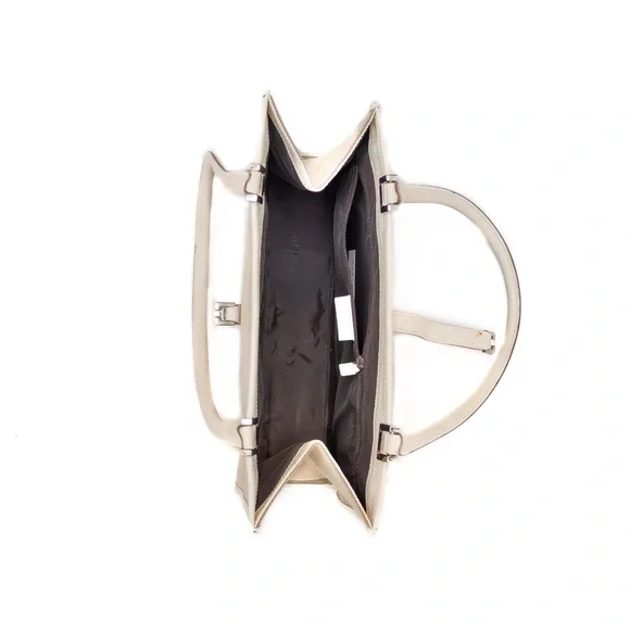 Vintage Gucci Tom Ford Era Beige Canvas &‎ Leather Bag - Picture 8 of 11